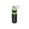 Бутылка спортивная пластиковая черно-зеленая 700ml 67-2939