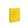 Паперовий пакет білий кольоровий з ручками (320*120*420 мм) жовтий 2-66926441
