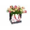 Пакет для квітів дзеркальний (24х25х25см) 31-12502