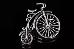 Брошь "Велосипед" 1-195682