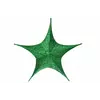 Звезда декоративная темно-зеленая (80 см) 5-64885