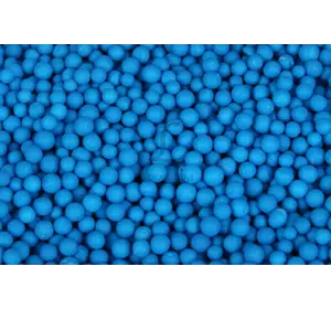 Пенопластовая гранула синяя, 2-4 мм, мелкая, объем 1000 мл 251-14399