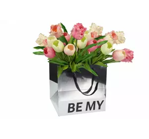 Пакет для квітів дзеркальний (28х28х28см) 31-12519