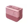 Ланч-бокс рожевий 6401-863