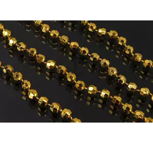 Намиста грановані золото (8мм х 10м) 5-76833