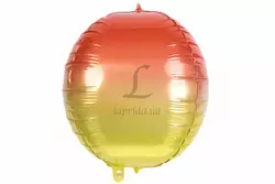 Повітряна кулька обмре овальна (жовто-гаряча)