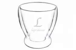Склянка скляна з подвійним дном 250ml 671-064