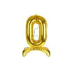 Повітряна кулька цифра золото "0" (65 см)