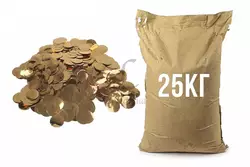 Конфетті "золото" (Ø2,5см)