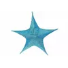 Звезда декоративная голубая (65 см) 5-64786