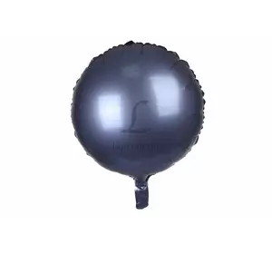 Повітряна кулька матова кругла (синя)