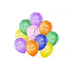 Набор воздушных шаров "Hapy Birthday ассорти" англ., Малайзия, без обложки, 10 шт. 251-9302