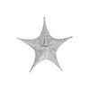 Зірка декоративна срібна (80 см) 5-64854