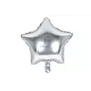 Повітряна кулька у формі зірки срібло (45см) 5-66681