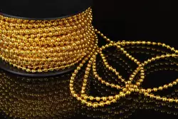Перли на нитці золото (3мм х 20м) 5-76925