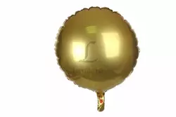 Повітряна кулька матова кругла (золото)