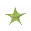 Звезда декоративная светло-зеленая (65 см) 5-64762
