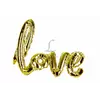 Повітряна куля "Love" золото 5-72330