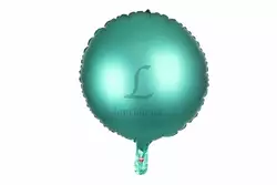 Повітряна кулька матова кругла (зелений)