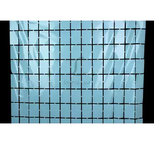 Шторка для фотозони "05 квадрат матовий" блакитний 5-82018