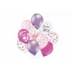 Набір кульок "Наша дівчина", фуксія, рожевий, фіолетовий, 10 шт. в уп., В105, 251-16447
