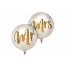 Набір повітряних кульок "Mr&Mrs" білі