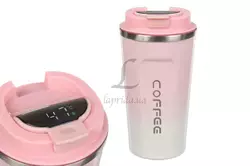Термостакан "coffee х" 500мл рожевий 61-7932