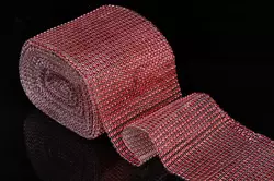 Лента алмазная с имитацией камней (красная) 5-73443