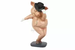Сувенир "Свинка танцует"