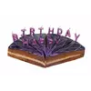 Свічки "Happy Birthday" (фіолетові) 5-80854