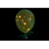 Скляний підвісний декор 22 см (зелений)