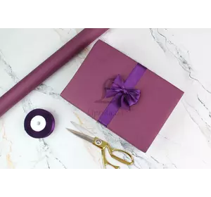 Папір пакувальний крафт білий"Тонування фіолетовим+тонування фіолетовим" в рулоні (0,7м х8м) 70г/квм 255-4822